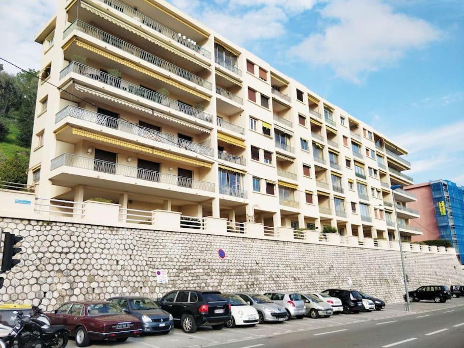 Vintage Flat On Villefranche Bay - Free Car Park Exterior foto