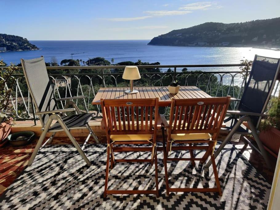 Vintage Flat On Villefranche Bay - Free Car Park Exterior foto