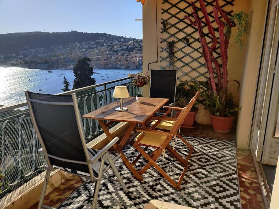 Vintage Flat On Villefranche Bay - Free Car Park Exterior foto