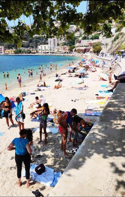 Vintage Flat On Villefranche Bay - Free Car Park Exterior foto